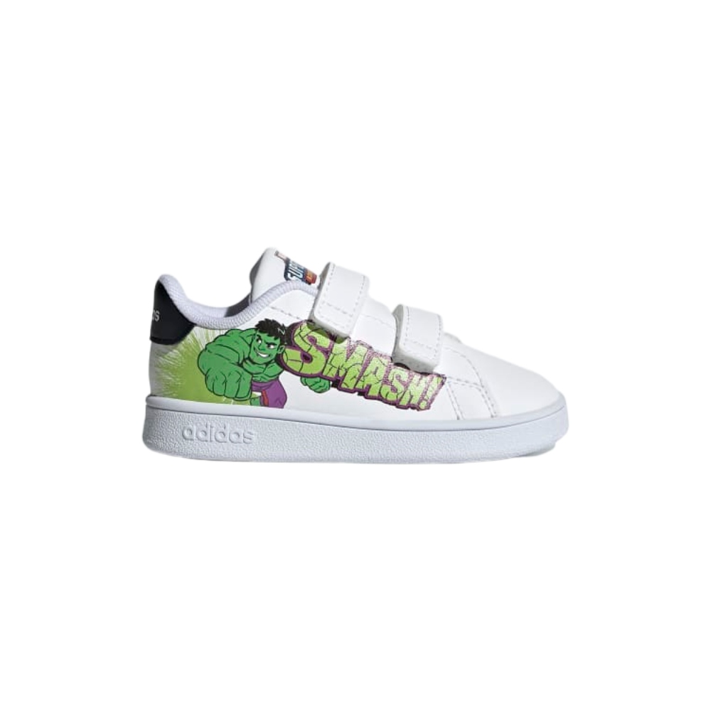 Tenis Casual Adidas Advantage K Blanco Hulk GZ7624