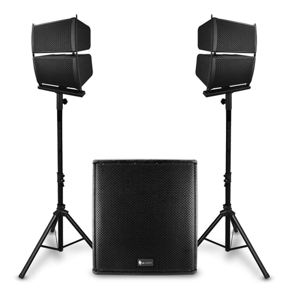 Sistema Lineal Profesional Alien Pro X-Array 18 Pulgadas - Negro