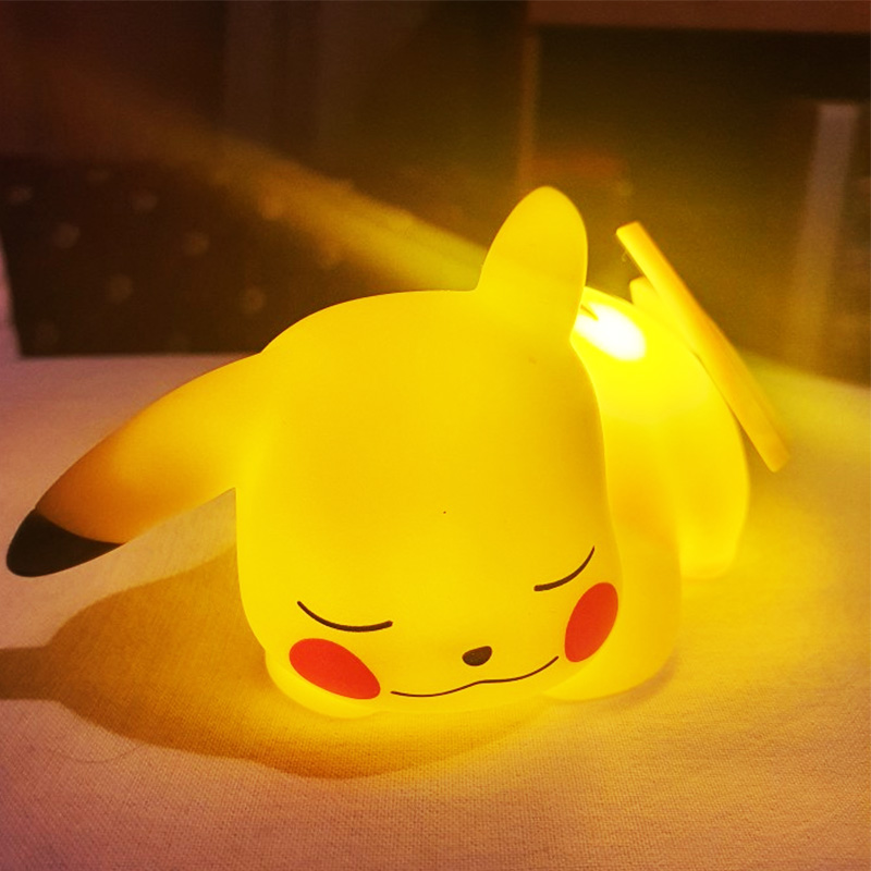 Pikachu Lampara De Noche  Escritorio, Mesa, Niños Y Adultos Pokemon 