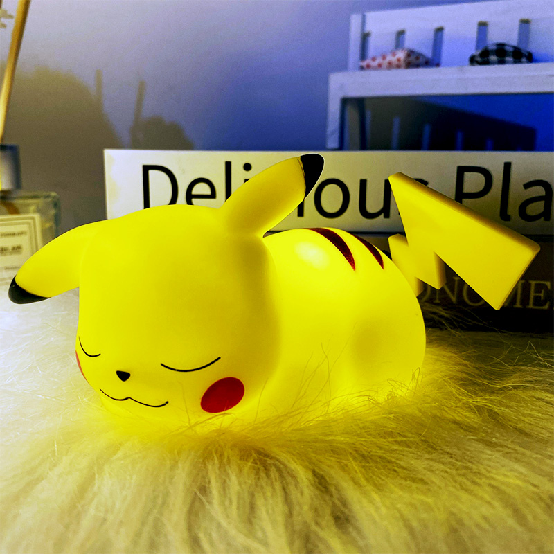 Pikachu Lampara De Noche  Escritorio, Mesa, Niños Y Adultos Pokemon 