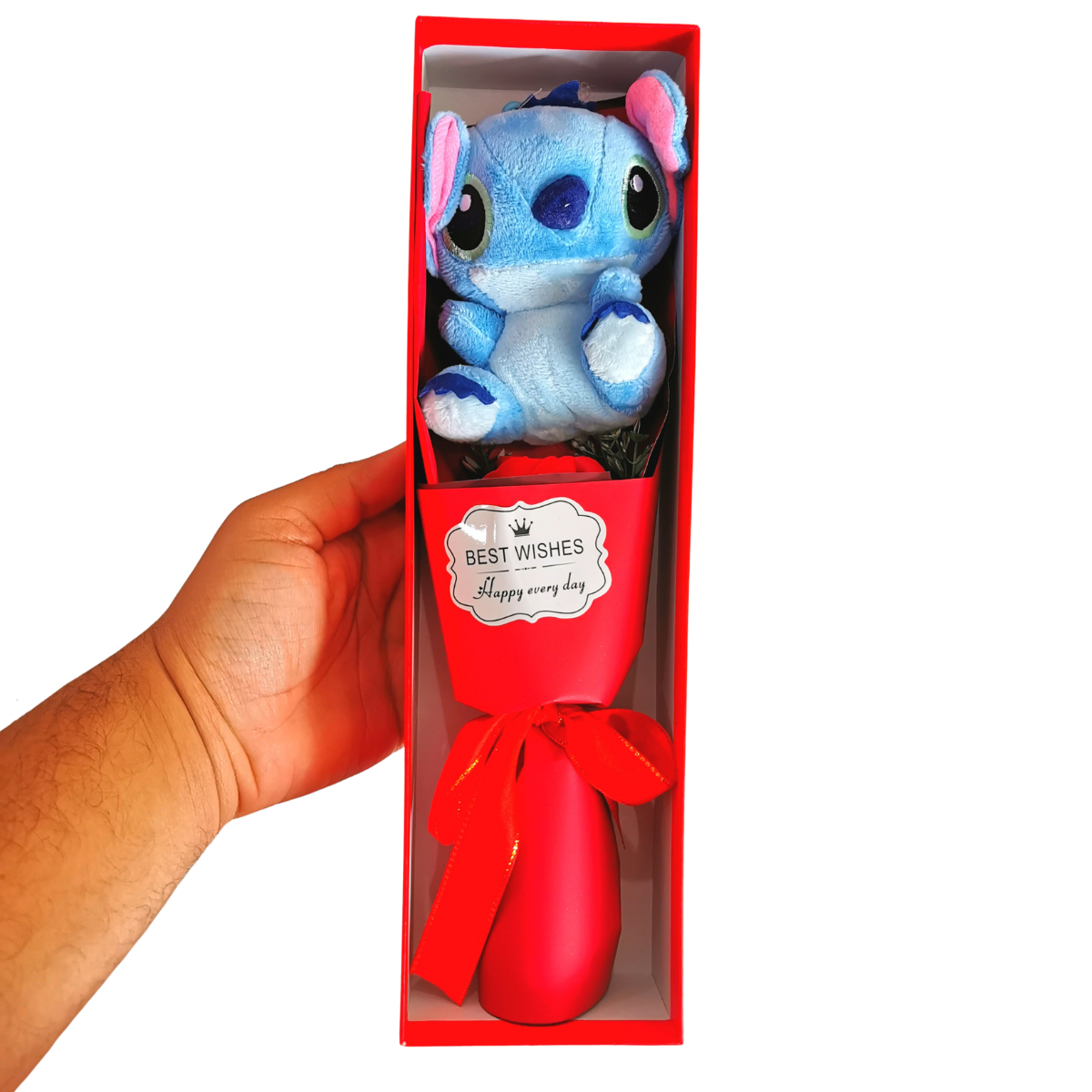 Ramo Stitch Azul Rosa 14 de Febrero Moda Mujer Hombre