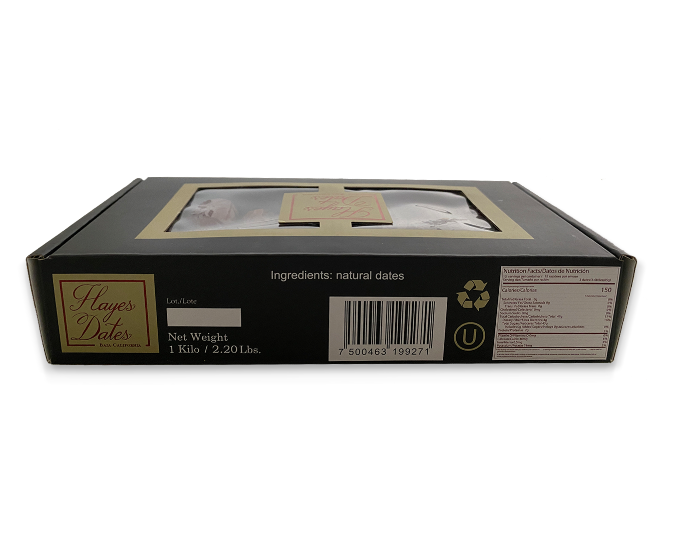 Dátiles Medjool Caja 1 kg