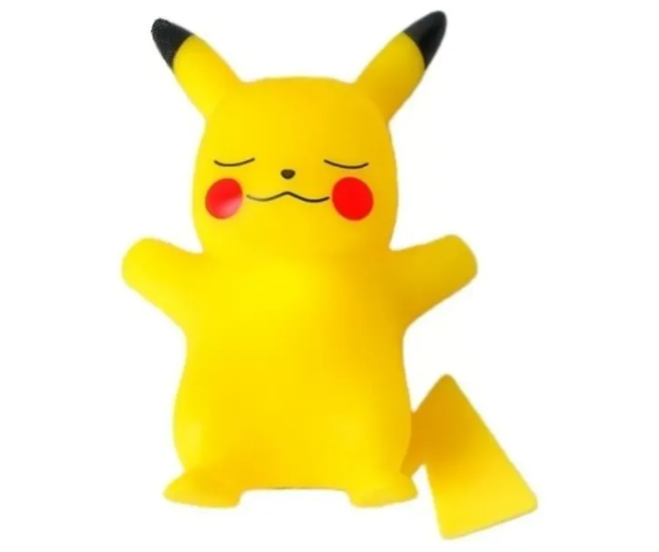 Pikachu Lampara De Noche  Escritorio, Mesa, Niños Y Adultos Pokemon 