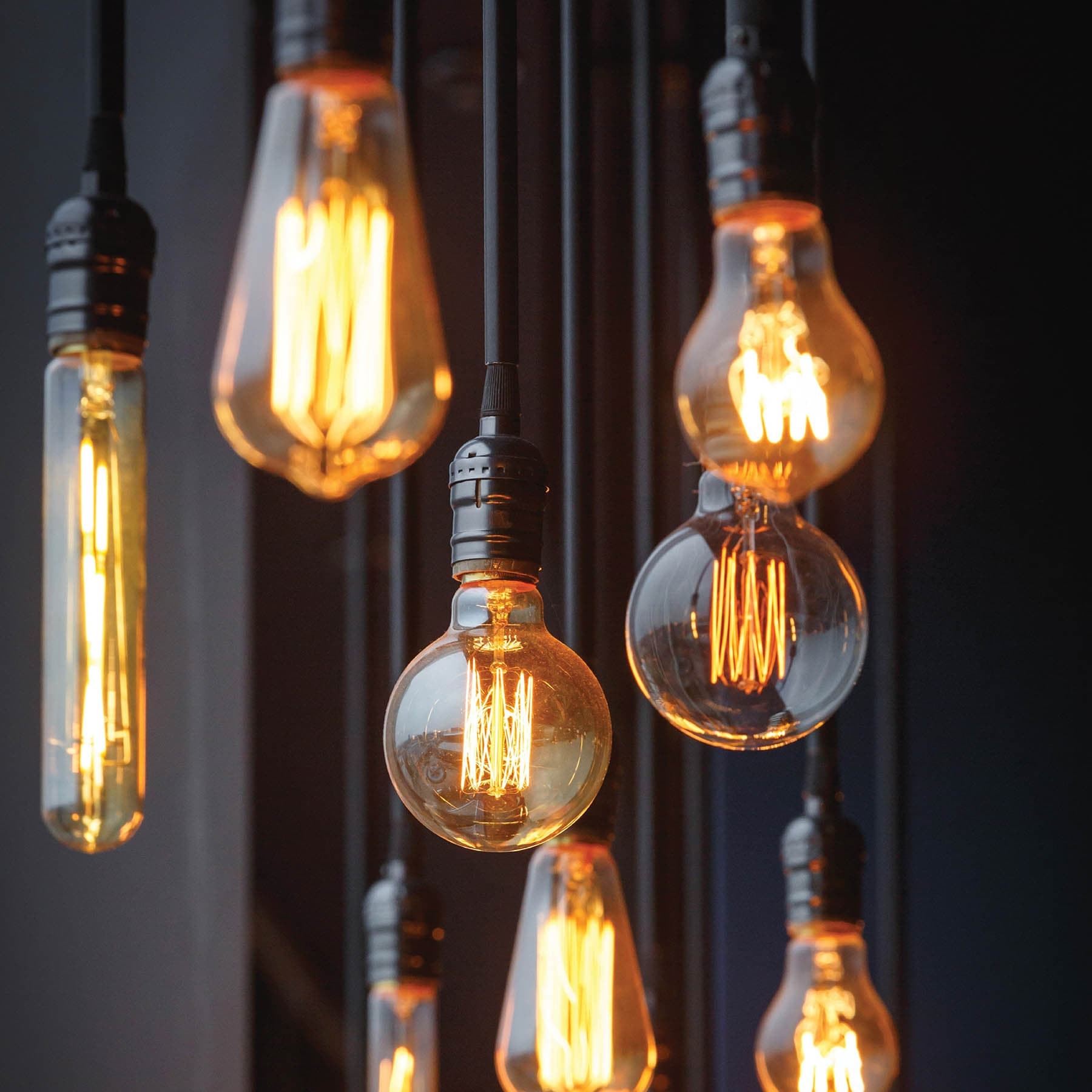 6 Focos Vintage Led Bombillas Luces Para Interior Y Exterior CONSUME 4W ILUMINA 20W