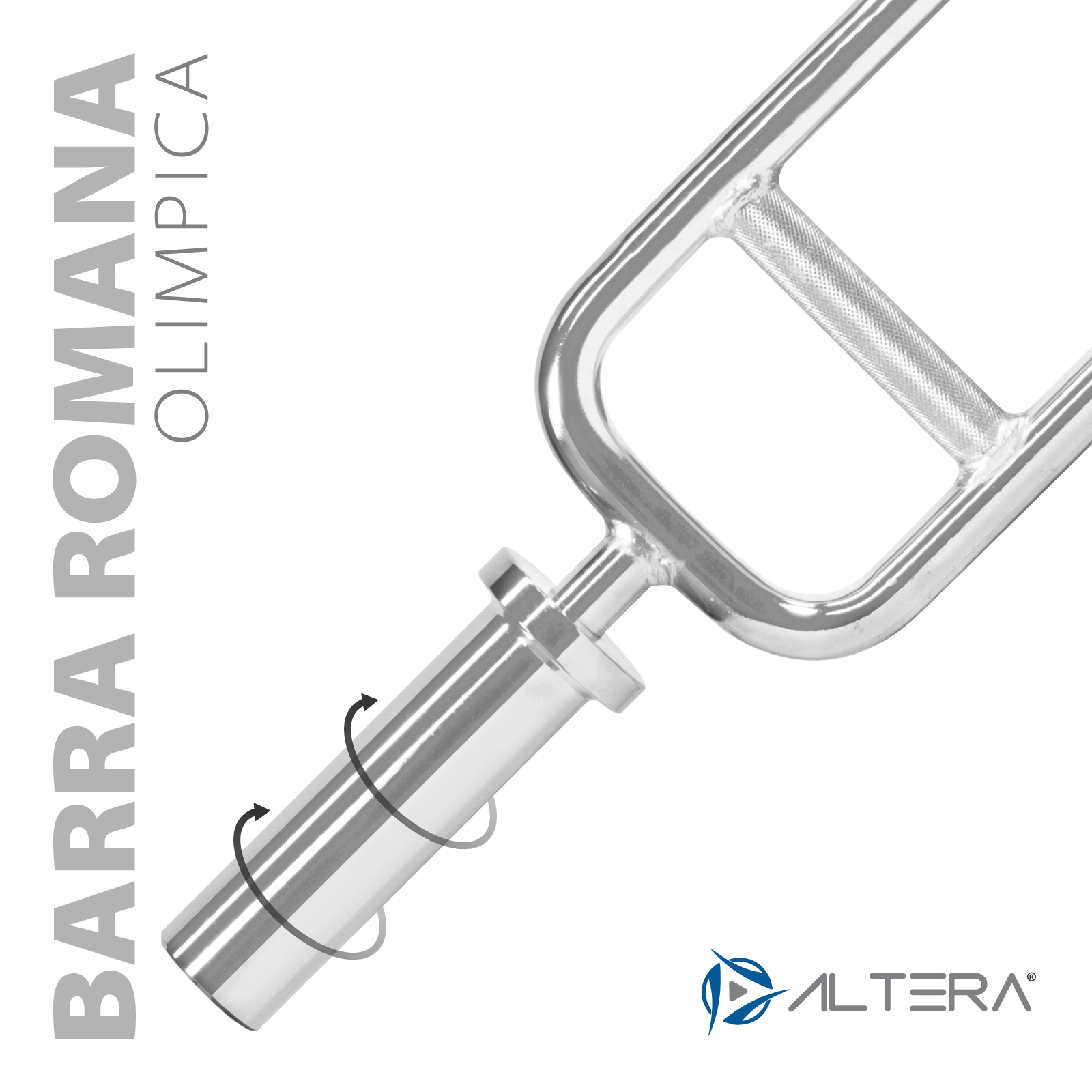 Barra Romana Olímpica Altera par triceps bicep