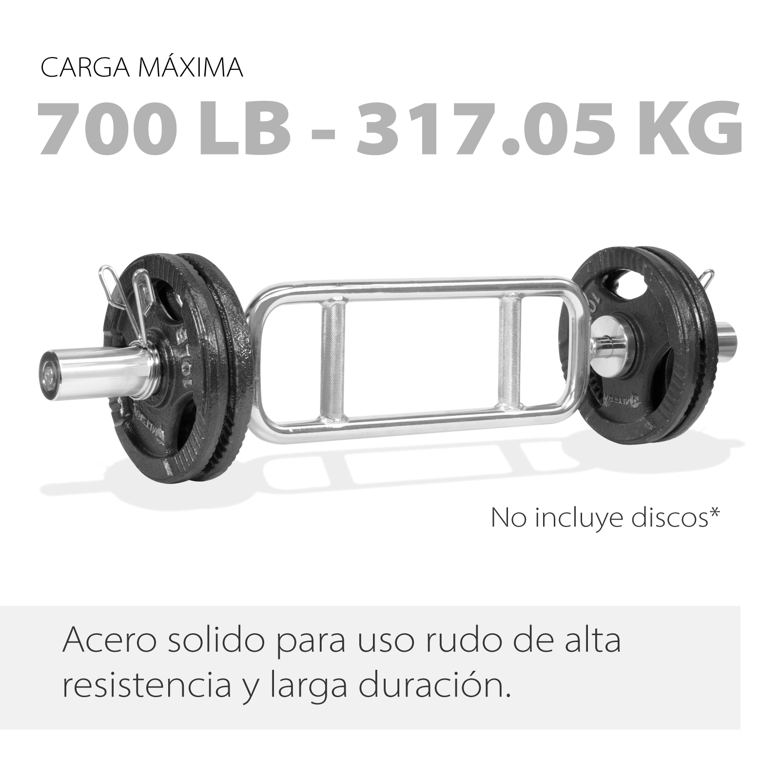 Barra Romana Olímpica Altera par triceps bicep