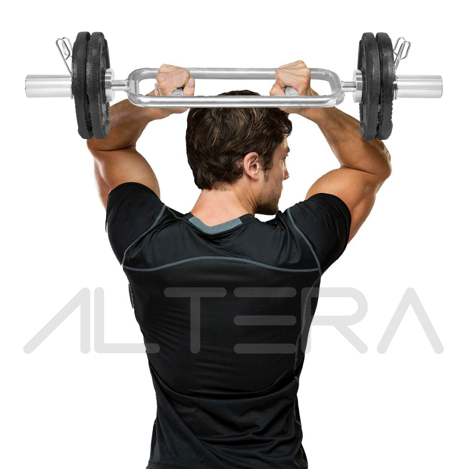 Barra Romana Olímpica Altera par triceps bicep