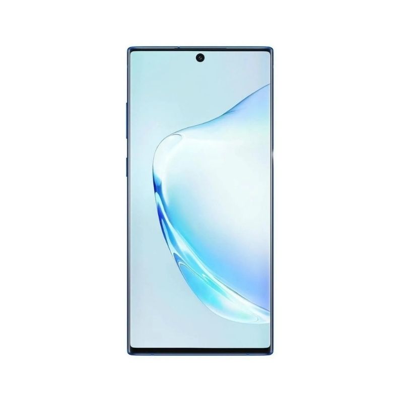 Galaxy Note 10 Plus 256GB Azul Reacondicionado Grado A + Audífonos Genéricos