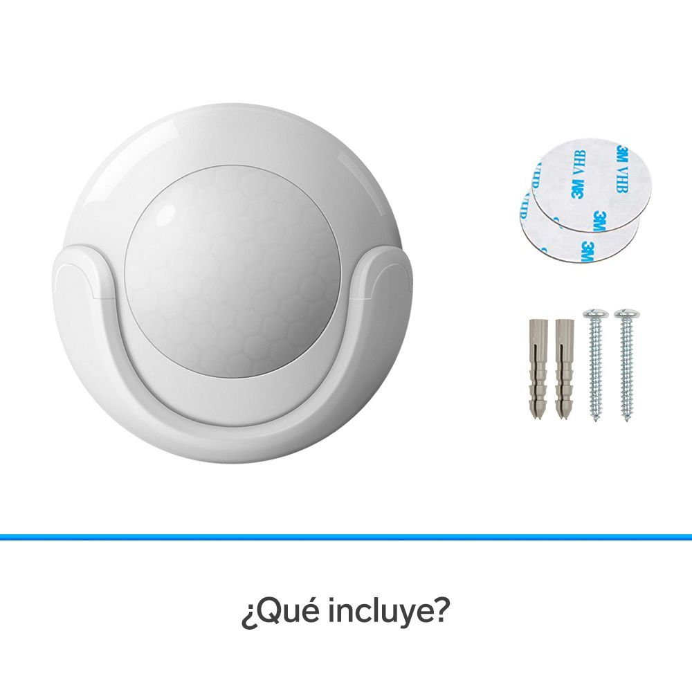 Sensor Movimiento Pir Deteccion 7m Angulo 110 Wi-fi Steren