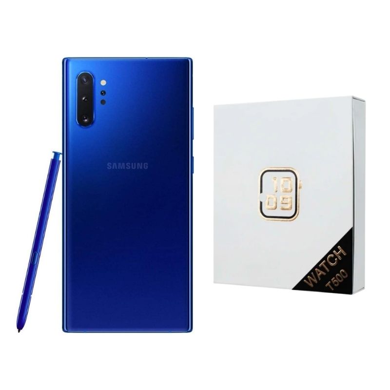 Galaxy Note 10 Plus 256GB Azul Reacondicionado Grado A + Reloj Genérico