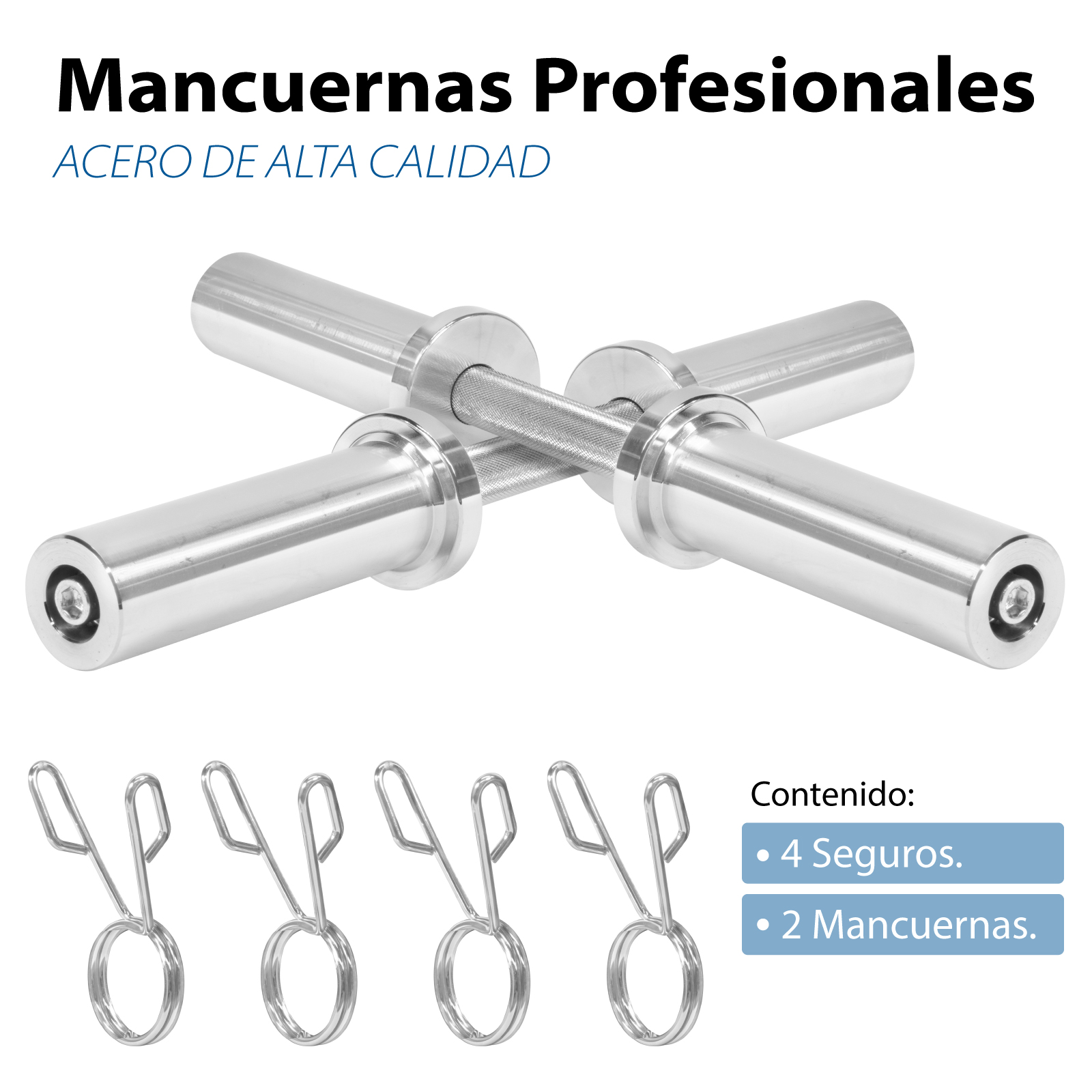 Barras De Mancuernas Olímpica Altera Para Pesa De 2 Pulgadas 