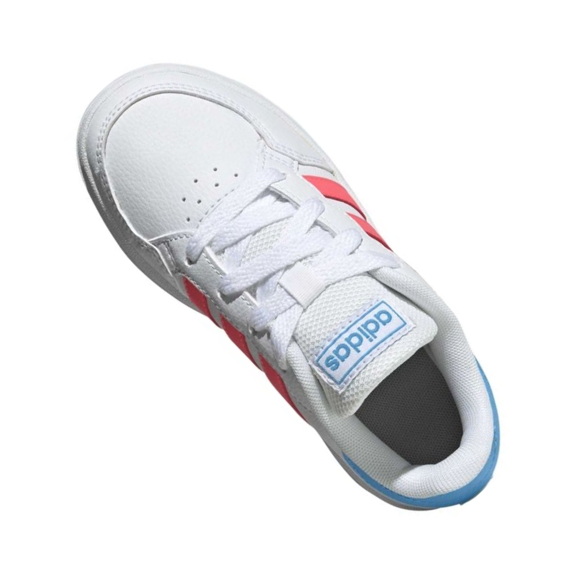 Tenis Adidas Breaknet K Blanco con Rosa Mujer Originales GY6015