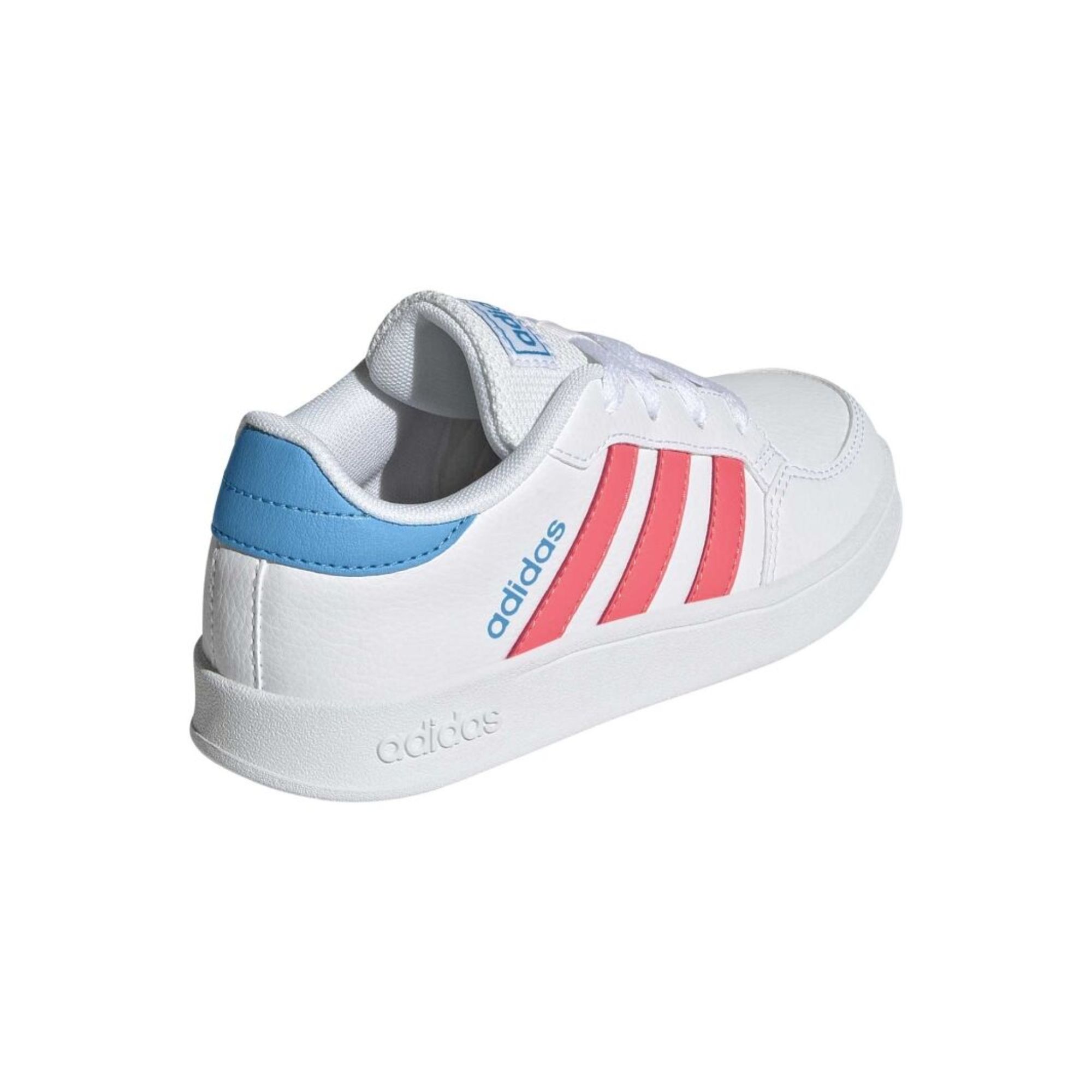 Tenis Adidas Breaknet K Blanco con Rosa Mujer Originales GY6015