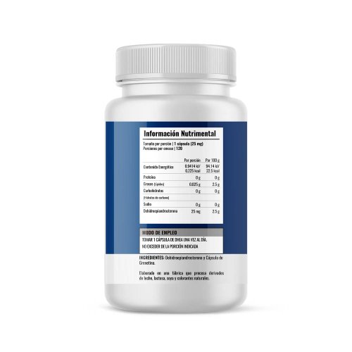 DHEA Primetech 120 caps 25 mg c/u