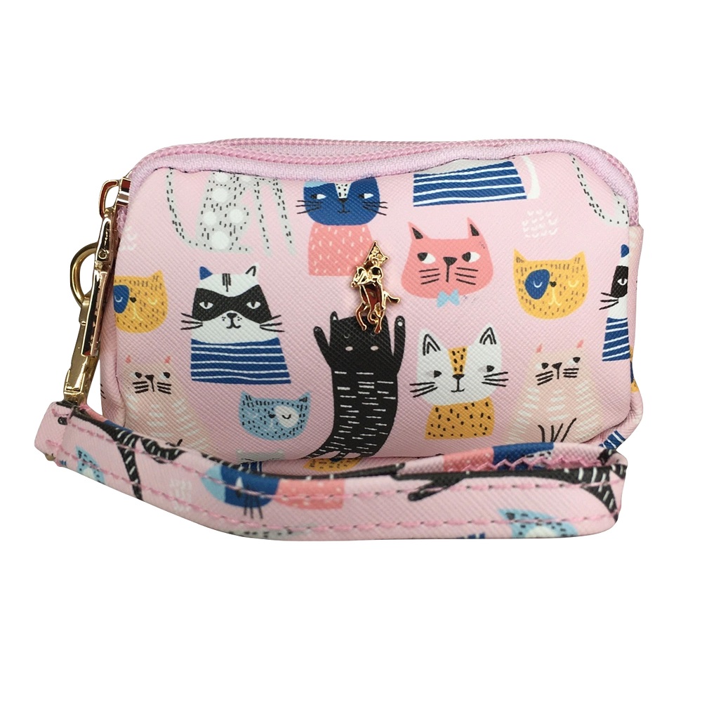 Monedero Polo Guy De Gatitos Para Dama 