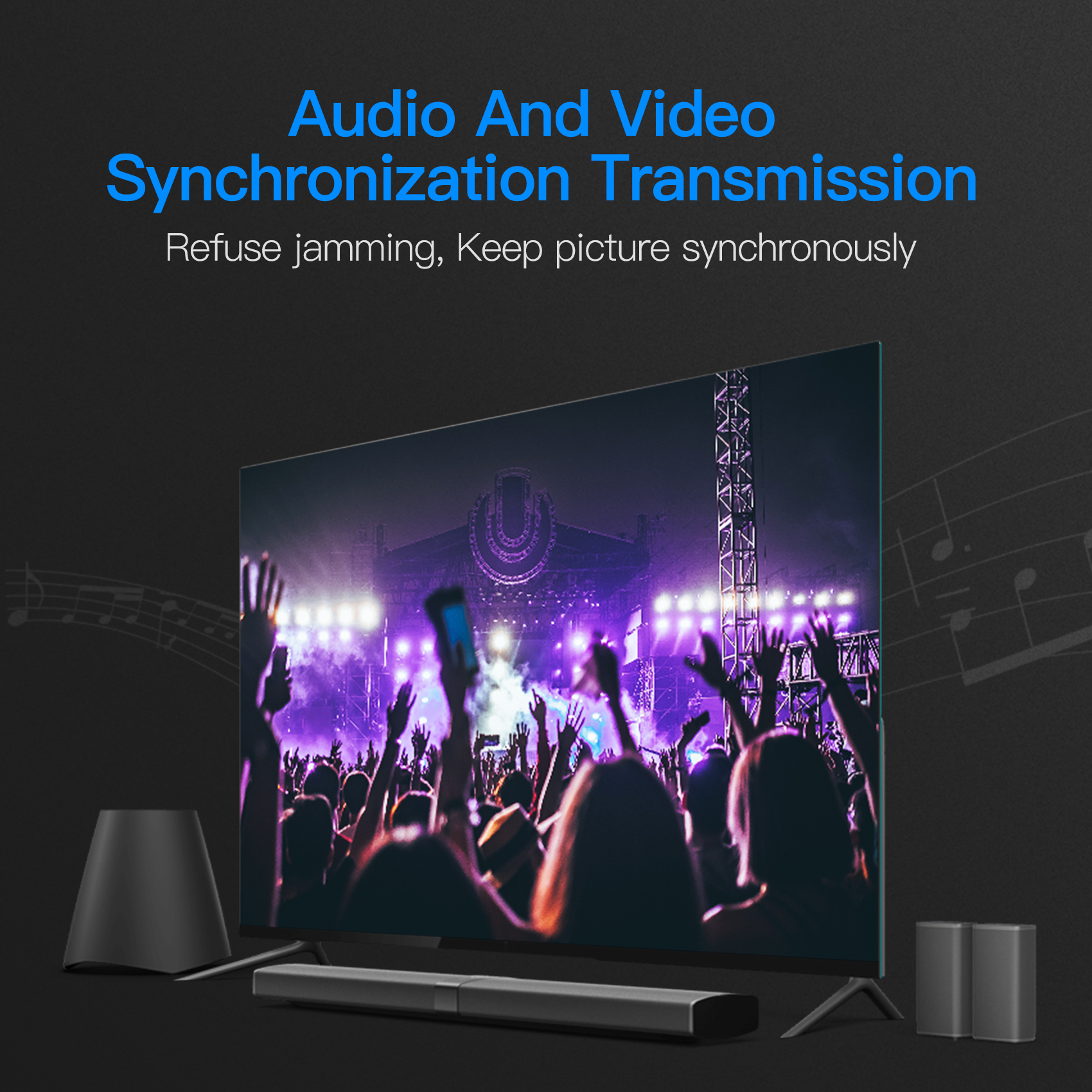 Cable de Video Micro Hdmi A Hdmi Vention 4k a 60hz 2m