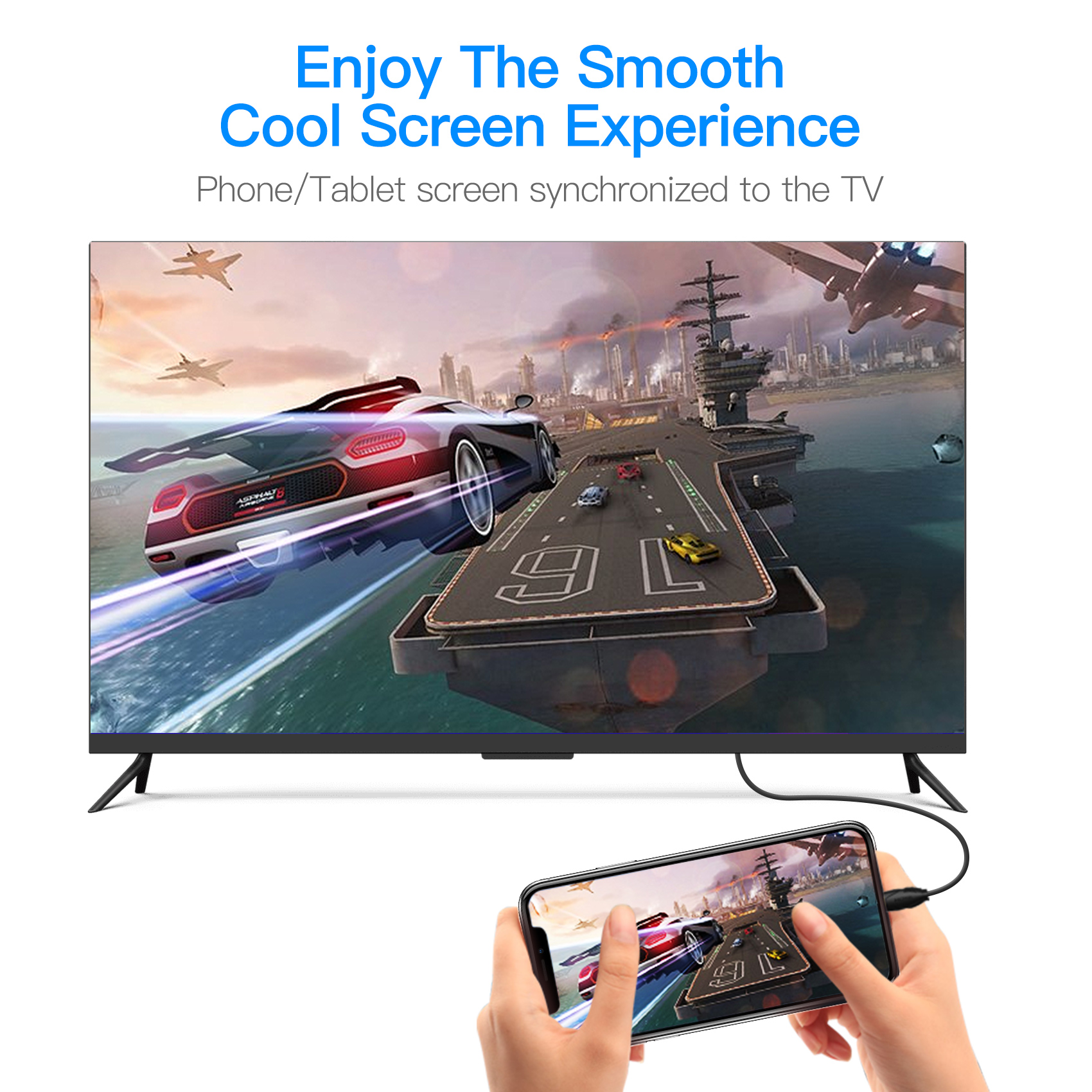 Cable de Video Micro Hdmi A Hdmi Vention 4k a 60hz 2m