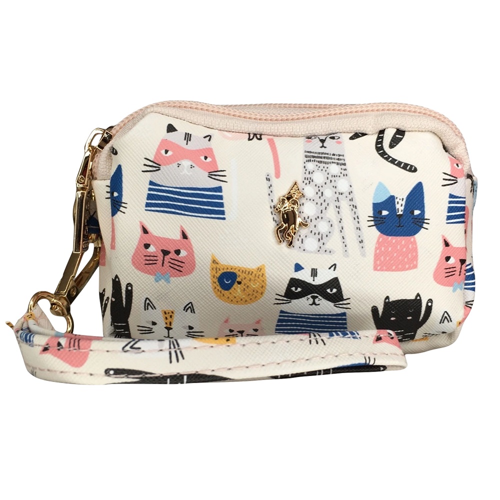 Monedero Polo Guy De Gatitos Para Dama 