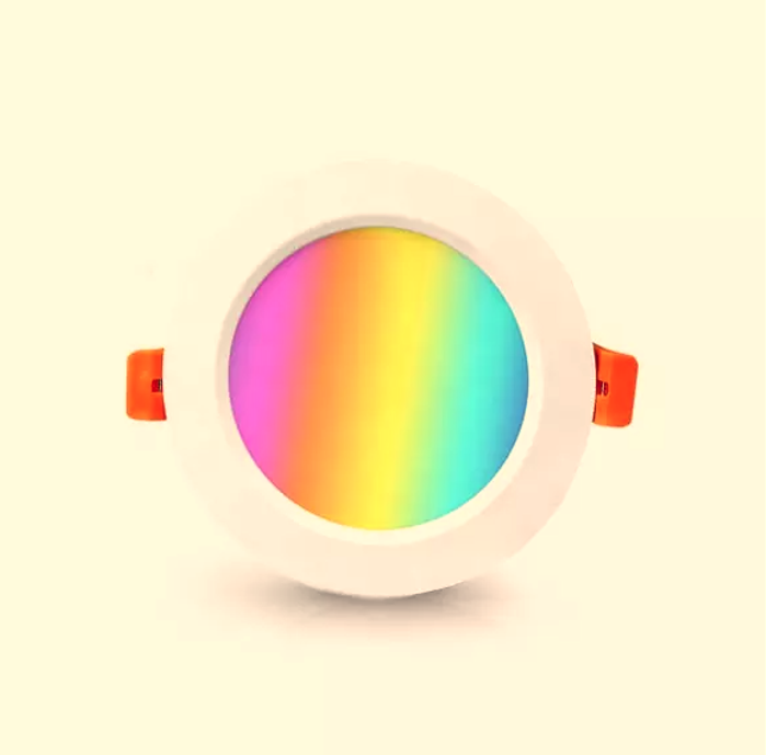 Luz inteligente empotrable Led RGB con Alexa y Google Home
