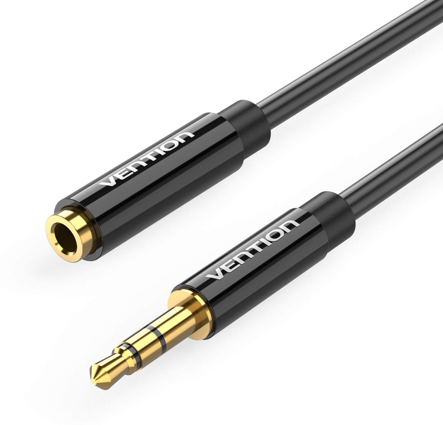 Cable de Audio Extension Vention Auxiliar 3.5mm Macho a Hembra PVC 1m