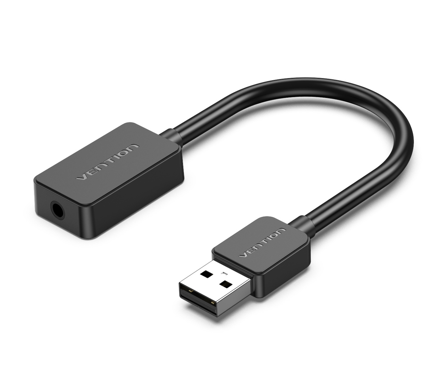 Tarjeta de Audio Vention para Audífonos Salida Auxiliar 3.5mm 15cm