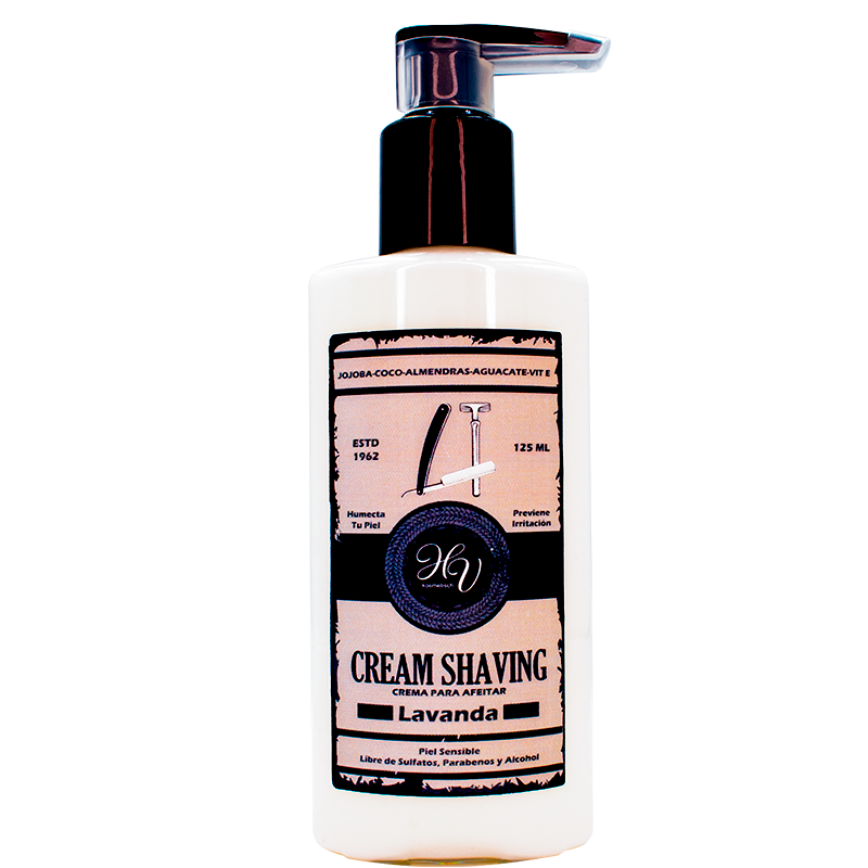 Crema para Afeitar Para Hombre Humectante Natural