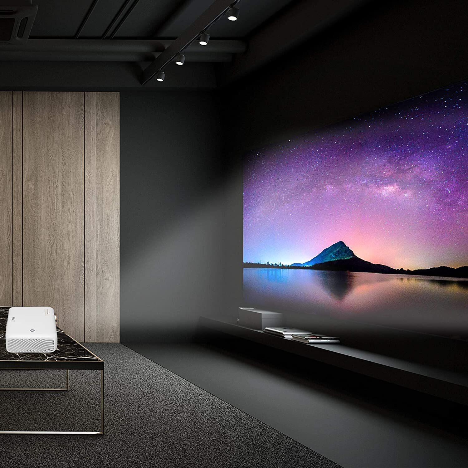 Videoproyector LG PH510 CineBeam LED Bateria Interna Incluida Bluetooth Sonido de Salida y Screen Share proyector