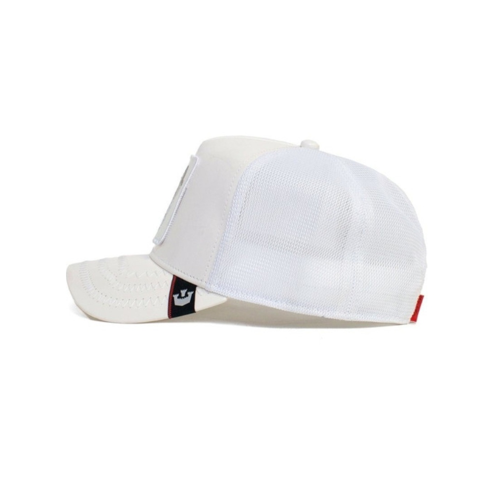 GORRA GOORIN BROS LONE WOLF BLANCO VINI PIEL 625435585