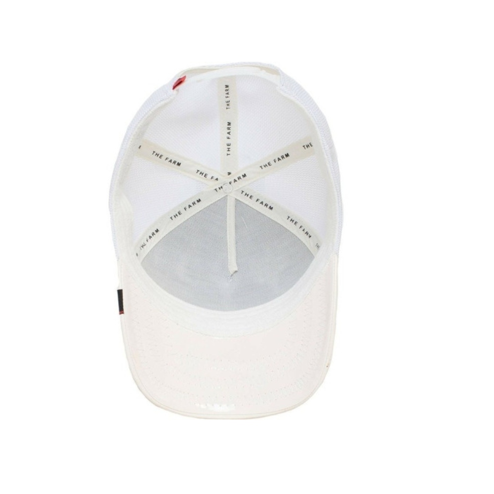 GORRA GOORIN BROS LONE WOLF BLANCO VINI PIEL 625435585