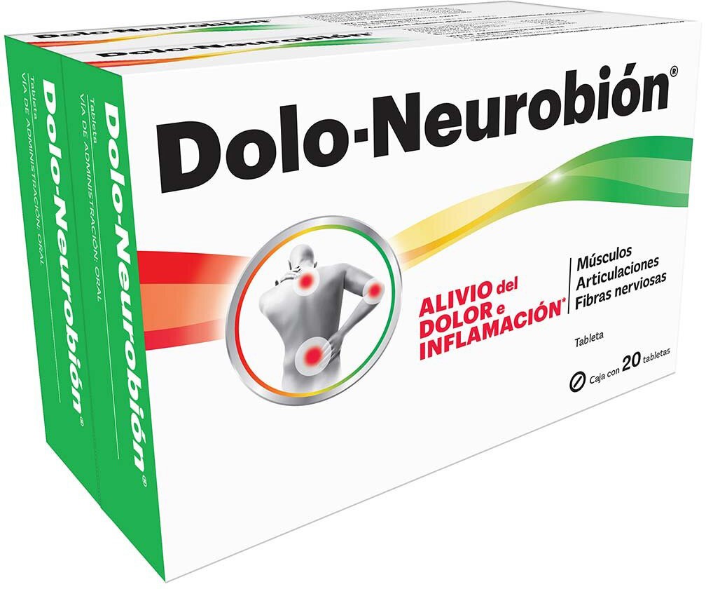 Dolo-Neurobión Analgésico Dolor e Inflamación Pack 40 Tabs