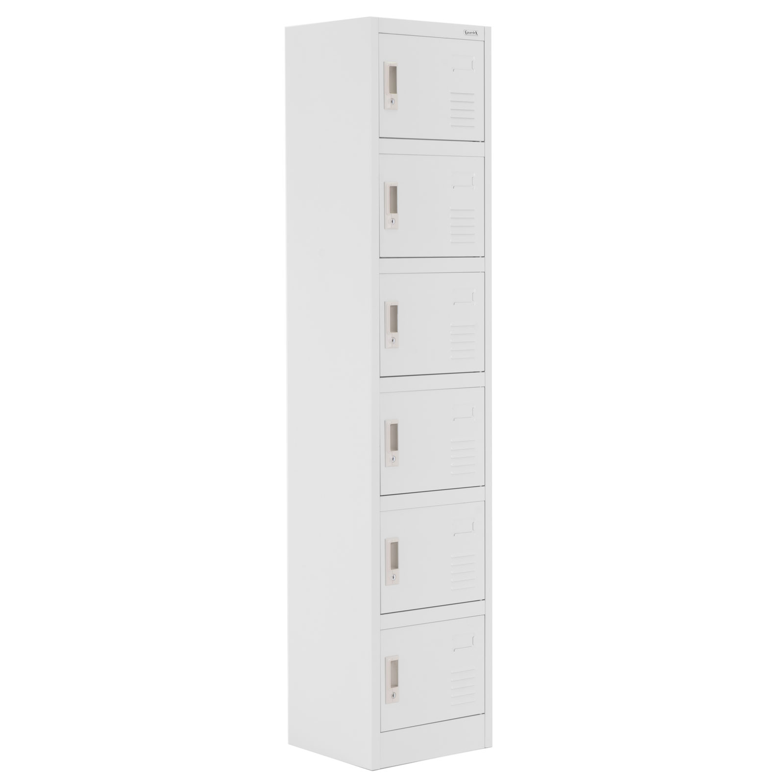 Locker Casillero Metálico Guardex C/ 6 Puertas Y Chapa