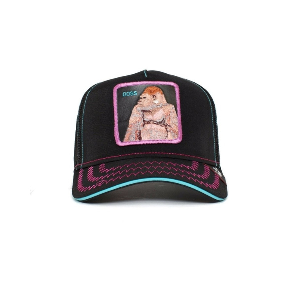 GORRA GOORIN BROS BOSS NEGRO-MORADO 625471507