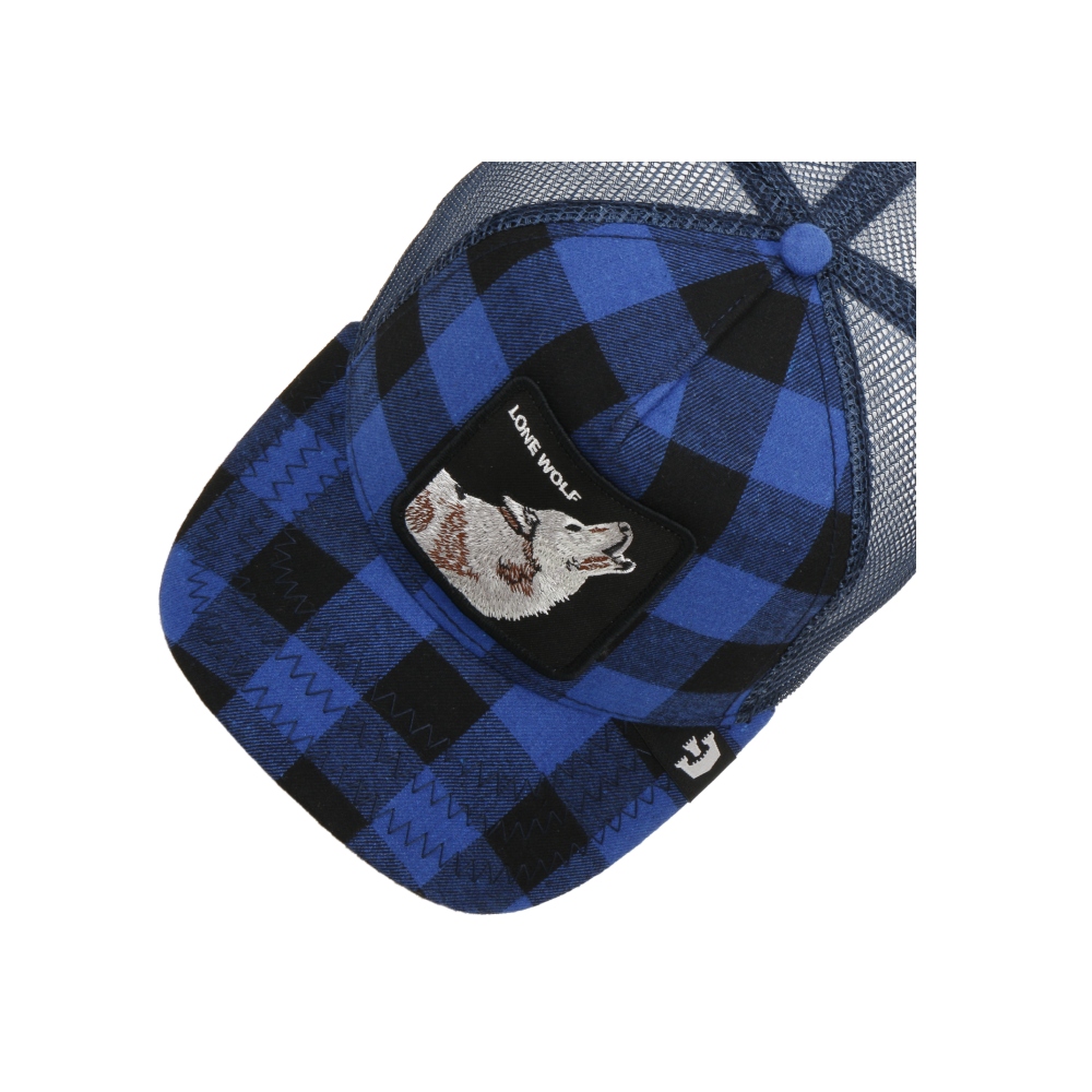 GORRA GOORIN BROS LONE WOLF AZUL EDICION ESPECIAL 625466176