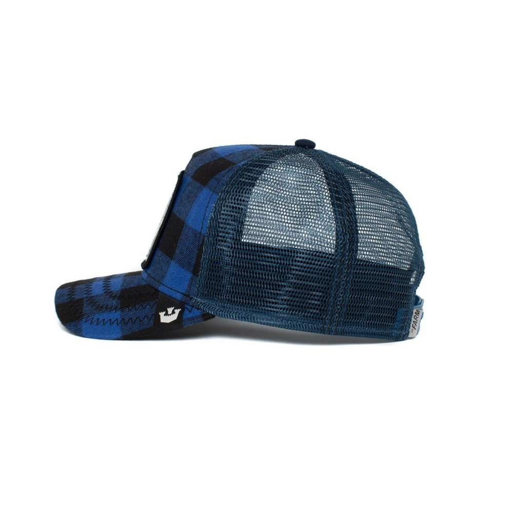 GORRA GOORIN BROS LONE WOLF AZUL EDICION ESPECIAL 625466176