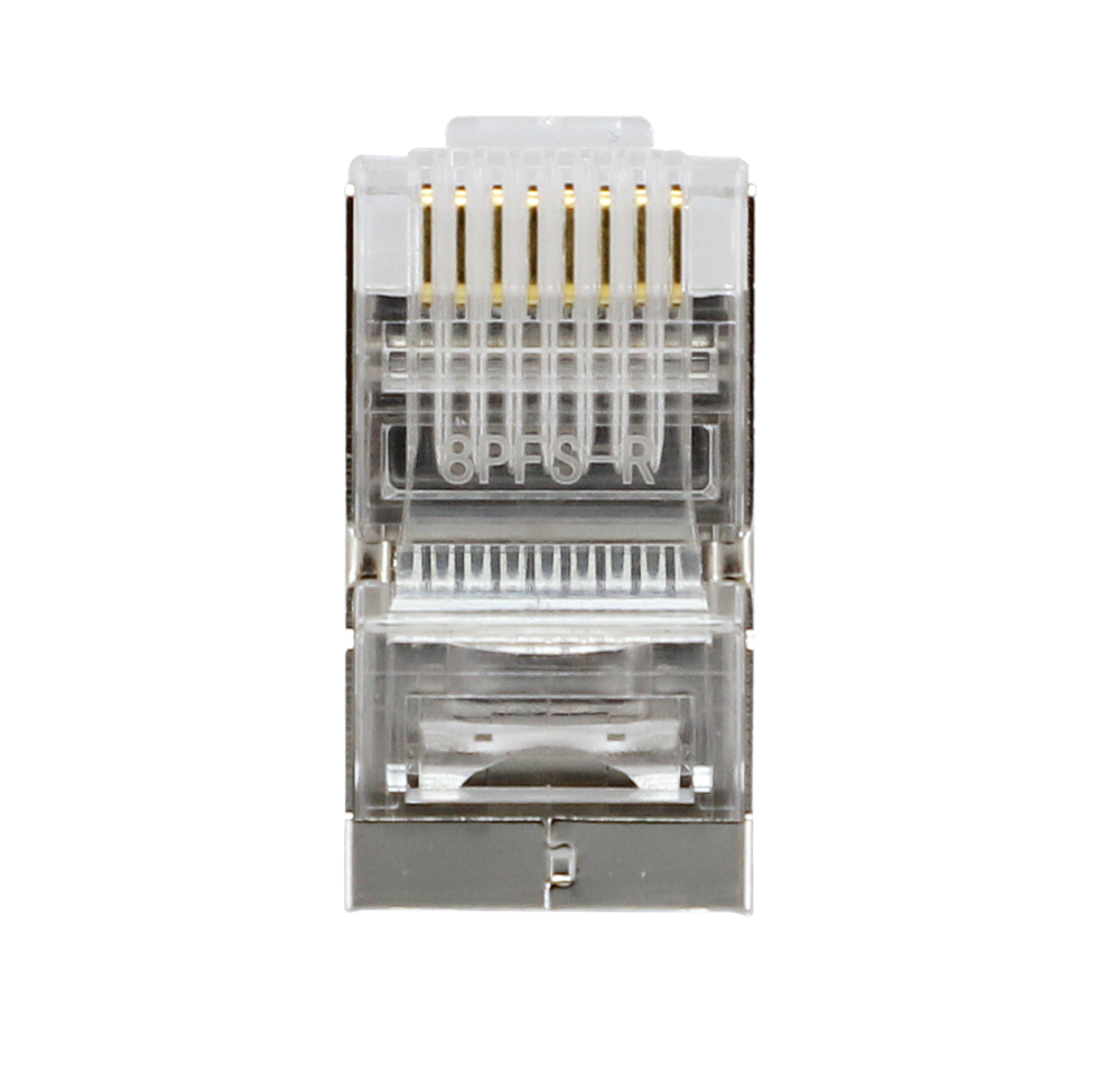 Plug Fácil Ponchado Blindado Bote de 50 Pzs para Cable UTP Cat5E EPRO-SPLUG5E-50 