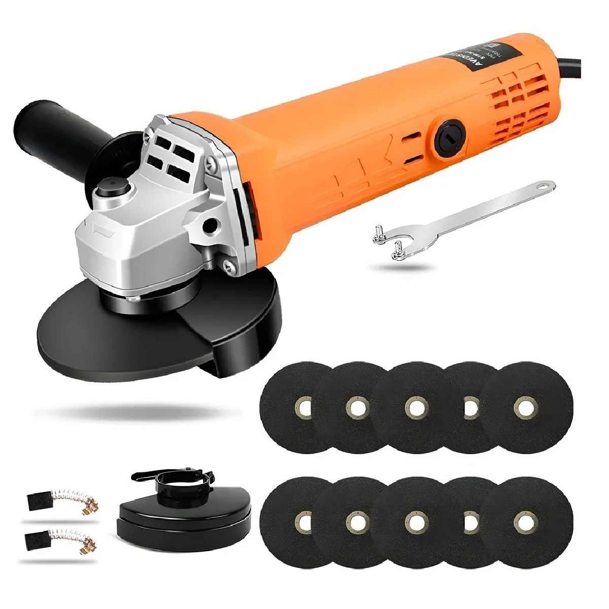 Mini Esmeriladora Angular Pulidora 860 W 127v +10 Accesorios