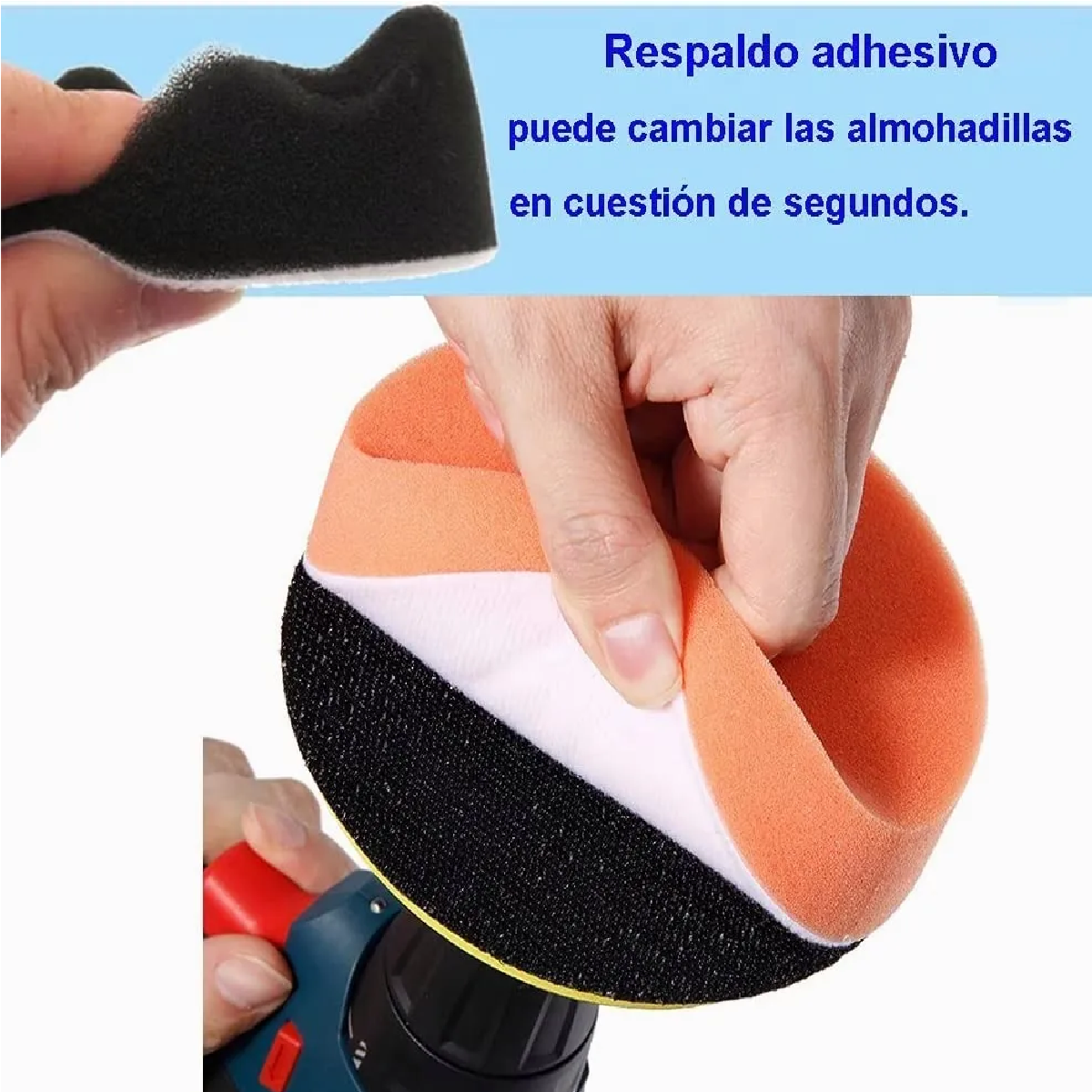 Kit Para Pulir 3 Inch Auto/borlas/ktaladro/esponjas 22Pzas