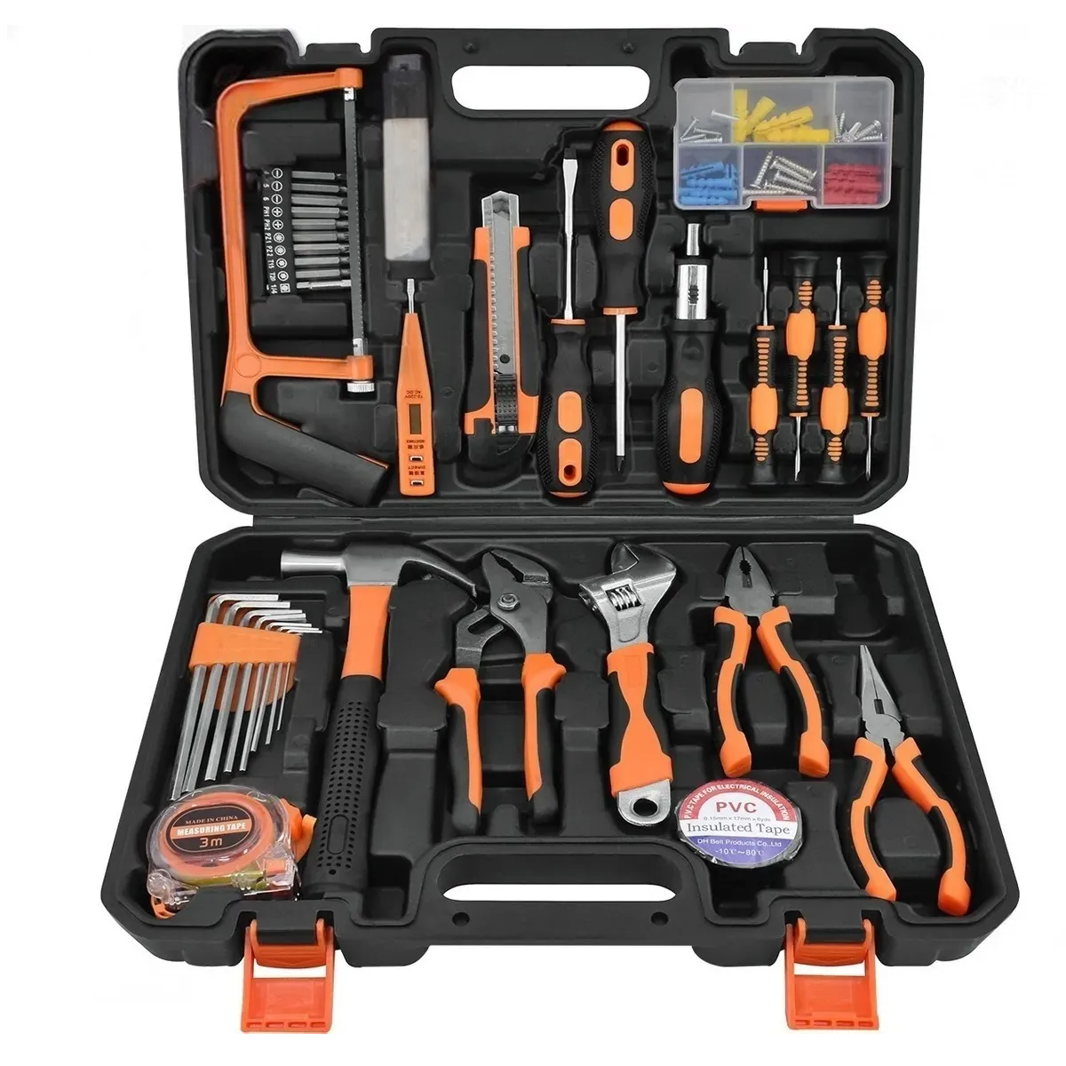 Juego De Herramientas De 100pcs Kit De Herramientas Manuales