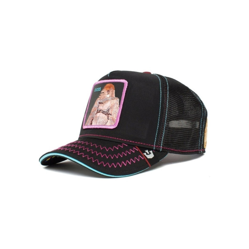Gorra Goorin Bros Boss Negro-Morado 625471507