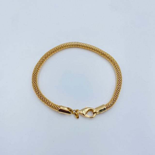 Pulsera Gruesa- Baño de oro 18K