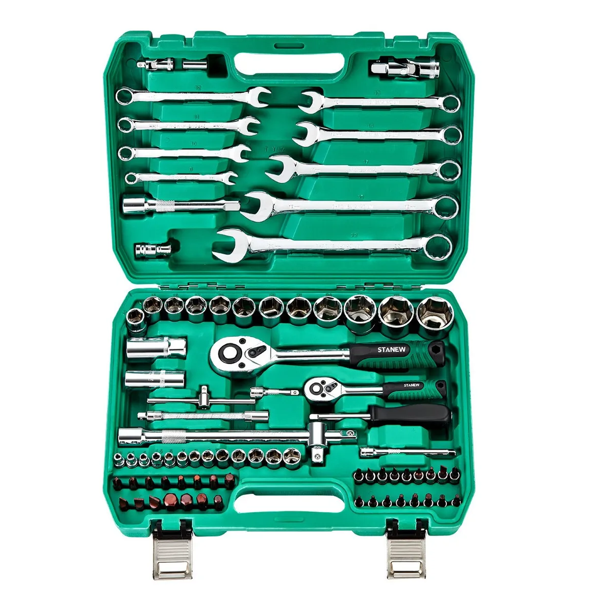 Juego De Herramientas Y Dados De Impacto  82 Piezas