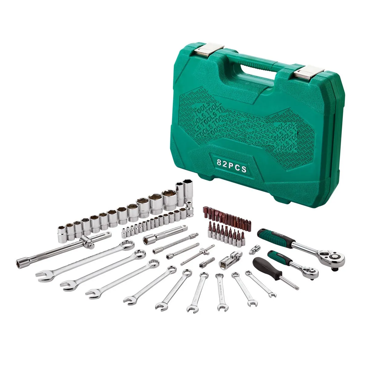 Juego De Herramientas Y Dados De Impacto  82 Piezas