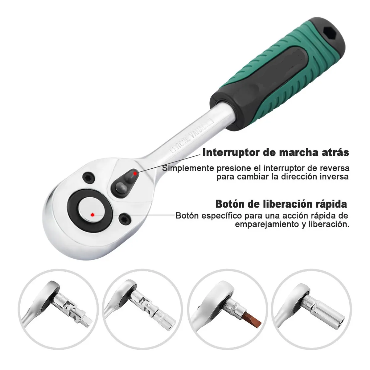 Juego De Herramientas Y Dados De Impacto  82 Piezas