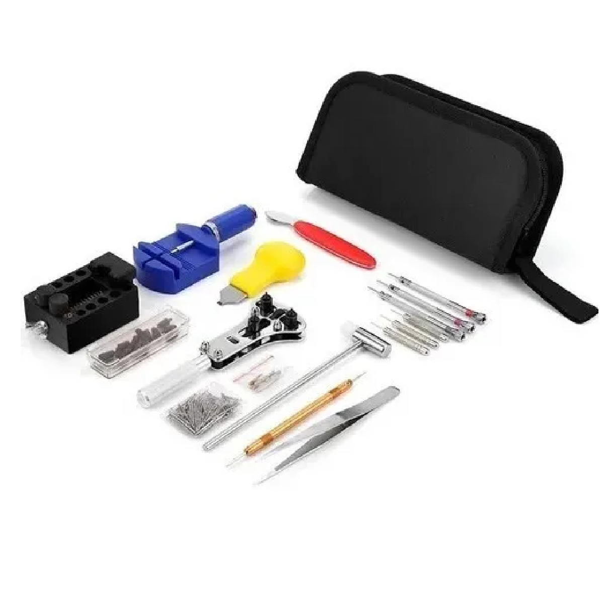 Kit Herramienta Reparacion Reloj Relojero Joyero 147 Piezas