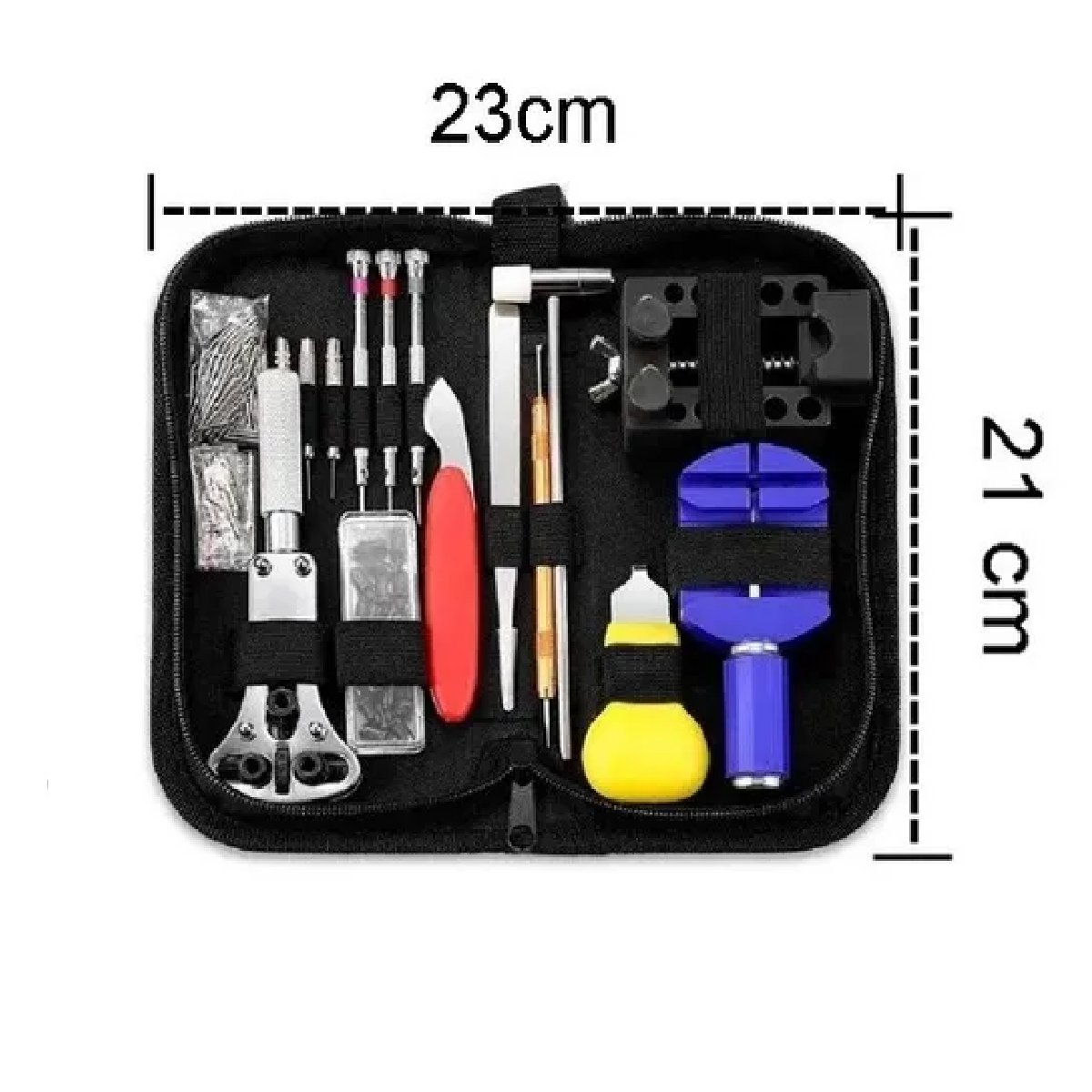 Kit Herramienta Reparacion Reloj Relojero Joyero 147 Piezas