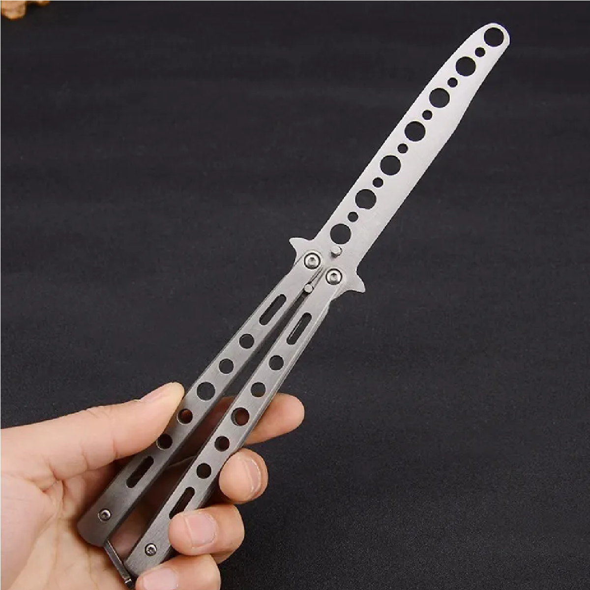 Cuchillo De Mariposa Y Arma Oculta De Autodefensa Táctica