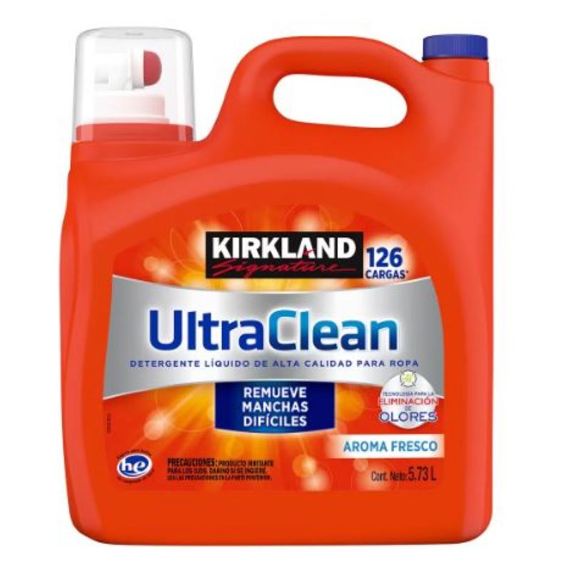 Detergente Liquido para Ropa Kirkland 845613 5.73 L