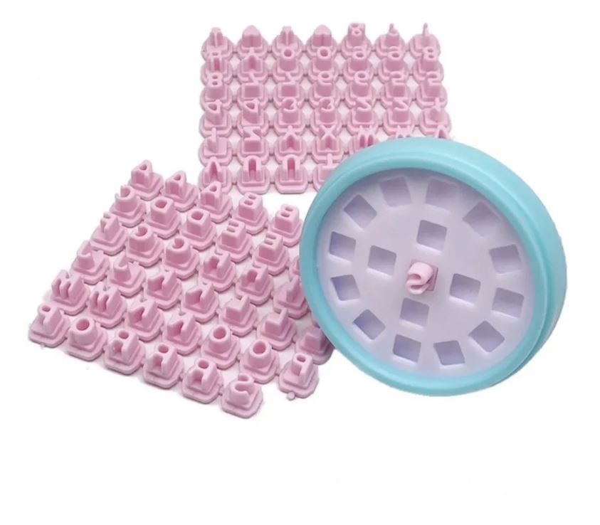 Molde Para Pan / Sellos Letras 13304887