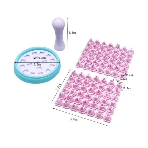 Molde Para Pan / Sellos Letras 13304887