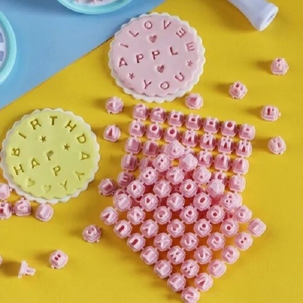 Molde Para Pan / Sellos Letras 13304887